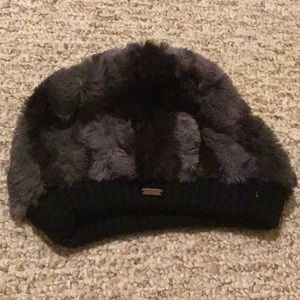 Faux fur hat
